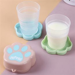 Teaware Sets Folding Cup For Drinkware Collapsible Cute Outdoor Camping Folding Water Bottle Silicone Travel Coffee Tea Mug Telescopic Cups 20220901 E3