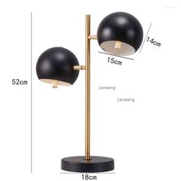 Table Lamps American Light Luxury Bedroom Bedside Lights Nordic Ins Lamp Living Room Study Ficxure Modern