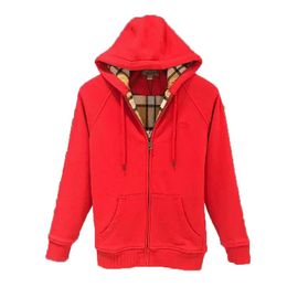 22SS Designers High Quality WOmens Hoodies Sweater Jackets With Zipper Women Slim Hoodie Sweatshirt Brands Tops Spring Autumn casual Cotton Top Black red grey M-XXL