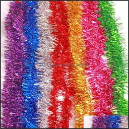 Decorative Flowers Wreaths Christmas Colour Strips Wedding Garland Wreaths Holiday Decoration Marriage Roomroom Ribbons Garten Dance Dhysk
