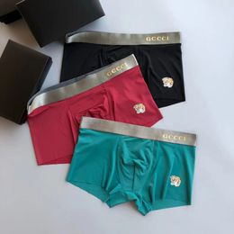 Underpants Herren unterbessen Designer Kurzer Unterwäsche Boxer ICE SILD SOMMER ULTRA Dünn Abschnitt 2022 Populäre losen Shorts Kopfschlitz 949