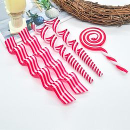 Christmas Decorations 2PCS Tree Hanging Candy Cane Stool Decoration Home Children's Toys 2022 Year