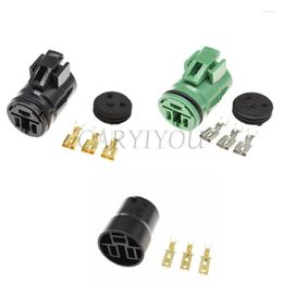 male female wire connector NZ - Lighting Accessories 1 Set 90980-10341 90980-11491 Black Green 3P Male Female Waterproof Auto Wire Connector Round Alternator Plug For Car