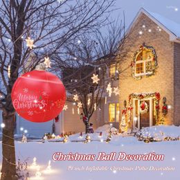 Party Decoration Christmas Decorated Ball With Led Light Waterproof Remote 16 Colours Blow Up Balls For Yard Pool