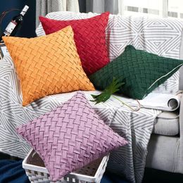 Pillow Nordic Weave Cover Geometric Decoration Pillowcase Living Room Decor Home Sofa Throw Case Creative