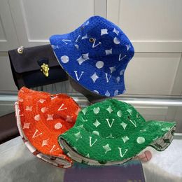 Designer Bucket Hat for Men Woman Letters Print Hats Casquettes 4 Season Fisherman Cap High Quality Stingy Brim Hats 3 Colors