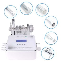 Facial No Needle Mesotherapy 6 in 1 Diamond Dermabrasion RF O2 Spray Cooling Galvanic Electroporation Skin Care Rejuvenation Peeling Deep Cleaning Salon Spa Beauty