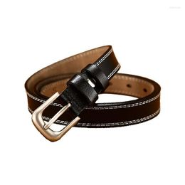 Belts Women's Leather Belt Whole Cowhide Vintage Casual Selling Trouser