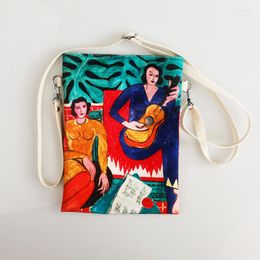 Evening Bags Women's Bag Trend 2022 Custom Creative Oil Painting Print Shopper Tote Female Handbags Shoulder Lady Travel High School