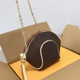 Totes Fashion Hand bag Purse Classic Old Flower Shoulder Bags Pearl Chain Cross body Mini Coin Purse 2022