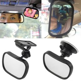 Interior Accessories 2 In 1 Mini Car Safety Back Seat Rearview Adjustable Mirror Rear Ward Child Infant Baby Kids Monitor