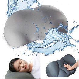 Pillow 3D Neck Micro Airball Pillow Deep Sleep Addiction Head Rest Air Cushion Pressure Relief Pillows Gift Washable PillowCase Covers 220901