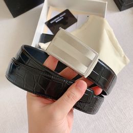 Luxury brand MB belt mens belts top quality official replica Made of genuine calfskin with advanced buckle waistband for man MB007A