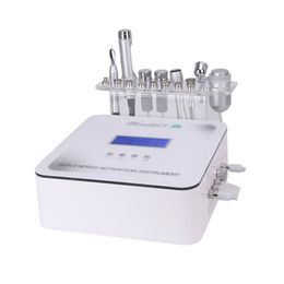Portable RF Anti-aging 7 in 1 Mesotherapy Microcurrent Face Lift Machine Microdermabrasion Skin Peeling Oxygen Spray Galvanic Cooling Therapy Eye Rejuvenation