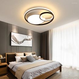 no ceiling light in bedroom NZ - Ceiling Lights Modern Led Chandelier For Living Room Bedroom Dining Study Luminaires Lamp Home Circle Lighting Fixtures