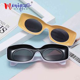 Sunglasses 2019 New trendy square sunglasses women 2019 summer luxury brand ocean lens fashion frame sun glasses for female men oculos T220831