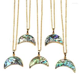 Pendant Necklaces WT-N771 Wholesale Abalone Necklace Paua Shell Jewellery Boho Style