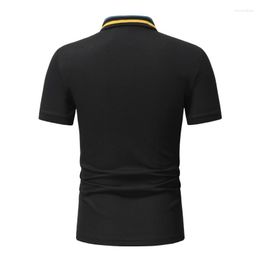 Men's Polos Mens Long Sleeve Compression Shirt Men'S Regular-Fit Preppy Clothes Fashion Cotton Work Shirts Men Construction