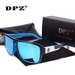 Sunglasses 2021 DPZ Men's Polarised Sunglasses Dragon Driving Sun Glasses Men Women Sport uv400 Luxury Brand Designer Oculos T220831