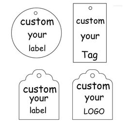 Party Supplies Custom Stickers/custom Label/custom/printing Labels Wedding Stickers Printed LOGO Transparent Clear Adhesive Gift Tag Kraft