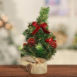 Christmas Decorations Mini Tree Tabletop Home Decoration Artificial Trees Ornaments Xmas Gift Party Holiday Supplies