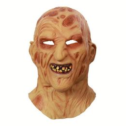 Cosplay Freddy Krueger Party Horror per adulti costumi fantasia Maschera spaventosa Halloween Natale Y200103229O