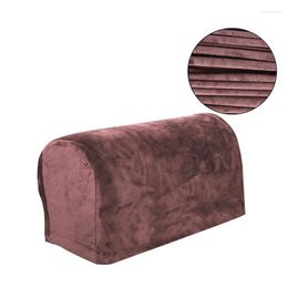 Chair Covers 1 Pair Smooth Removable Elastic Stretch Home Dustproof Furniture Protector Washable Modern Sofa Armrest Cover For Couch
