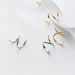 Backs Orecchini A00066 Moda Coreano Reale 925 Sterling Silver Mini Piccolo Delfino Lucido Stud Per Le Donne Dolce Studente Gioielli