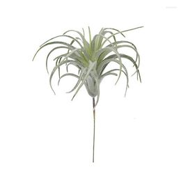 Decorative Flowers Artificial Pineapple Grass Plants Fake For Home Garden Wall Decoration