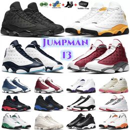 Men Jumpman Basketball Shoes Mens High Flint Bred Island Green Red Dirty Hyper Royal Starfish He Got Game OG Black Cat Court Purple Grey Toe Sneakers with box