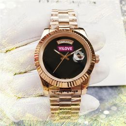 All Dials Working Fashion Watch Mens Womens 36MM 40MM Time Clock Dress Designer Wholesale Gifts Waterproof Automatic Movement 904 Stainless Steel Wristwatches