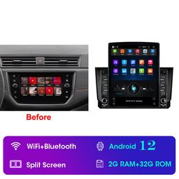 9 inch Android GPS Navigation Car Video Radio for 2018-Seat Ibiza with Bluetooth USB WIFI HD Touchscreen support TPMS Carplay DVR