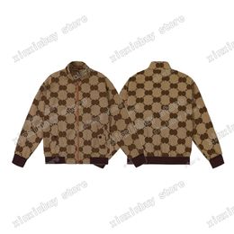 xinxinbuy Designers coats Jackets Men Jacquard fabric letter print Lapel Neck Streetwear Black Khaki M-2XL