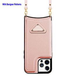 New Fashionable Button Small Purse Leather Cases for iPhone 13 Pro Max IP 14Max 12Promax 11 Xsmax Xr 6 7 8 Credit Card Wallet Women Lady Wallet PU Leathers Case