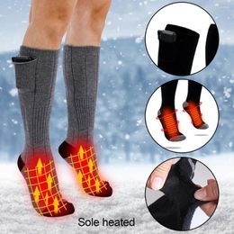 Sports Socks Winter Outdoor Warm For Cold And Wind Heated Unisex Battery Powered Comfortable Thermo-socks