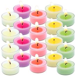 Candles Scented Tealight For Home Decor Weddings Party Table Centrepieces Soy Wax Tea Lights With 5 Fragrance Marriag Gelatocakeshop Amwsu