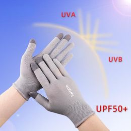 Cycling Gloves Sunscreen Men And Women Summer Outdoor Anti-ultraviolet Driving Non-slip Touch Screen