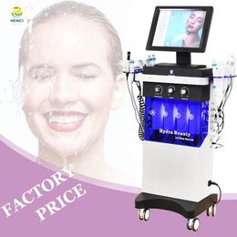 14 in 1 hydro diamond microdermabrasion machine Aqua facial peeling machine/High quality hyperbaric oxygen therapy facials beauty equipment