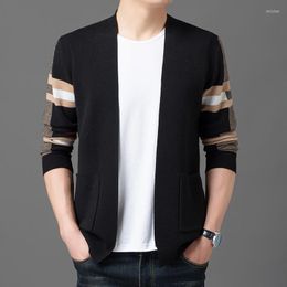 Men's Sweaters Men's Sweater Knit Fashion Designer Top Grade Cardigan Street Men Casual Autum Japanese Coats Jacket Mens Clothes 2022