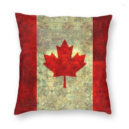 Pillow Flag Of Canada Cover Canadian In Heavy Grunge Throw Case For Sofa Fashion Pillowcase Home Decor