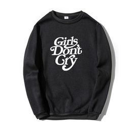 Mens Hoodies Sweatshirts Crewneck Hoodie Sweatshirt Girls Dont Cry Printed Fleece Men Women Autumn Winter Casual Pullover Sportswear Fashion Hoody Tops 220902