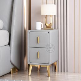Christmas Decorations Mini Small Ultra-Narrow Bedside Table Simple Modern Nordic Style In Light Luxury Installation-Free 30cm Wide