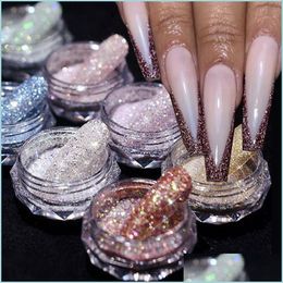 Nail Art Decorations Nail Art Decorations Box Reflective Glitter Crystal Diamond Dust Shiny Iridescent Micro Drill For Decorationsnai Dh4Jq