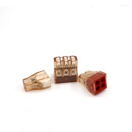 Lighting Accessories Wire Connector 733 Insert Quick Connect Terminal Block Electrical Led Light Conector Connecteur Electrique
