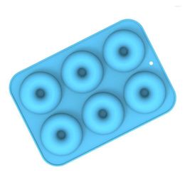 Baking Moulds 4pcs Silicone Donut Mold Accessories Portable Rectangular Reusable Easy Use Home DIY Party Supplies Smooth Surface