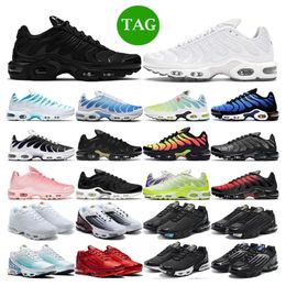 tn plus 3 running shoes Tn mens women sneakers triple white black Laser Blue Volt Glow Oreo womens Breathable sneaker trainers outdoor sports