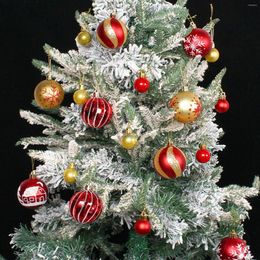Party Decoration Christmas Balls Tree Ornaments Snowflake Ball Xmas Hanging Pendants Home Decor 2022 Year Noel Navidad
