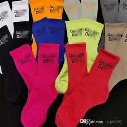 Spring Autumn Cotton Socks For Women And Men Lovers Fashion High Street Towel Bottom Hosiery