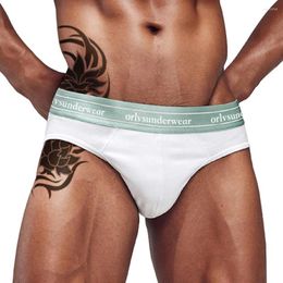 Underpants Sexy Men No Trace Breathable Underwear Briefs Cool Sport Low-waist