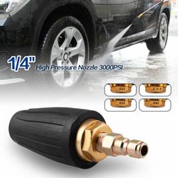 Lance High Pressure Washer Rotating Turbo Nozzle Spray 1/4" Tip 2.5 - 4 GPM 3000PSI For Outlet Fitting Rotary